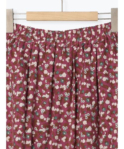 Samansa Mos2（サマンサ モスモス）の「花柄ティアードスカート（スカート・レディース・ベージュ/パープル/チャコールグレー・ﾌﾘ-）」の19枚目の写真