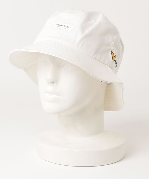 (What it isNt)ART BY MARKGONZALES(ワットイットイズント)の「What it isNt-MG【62150】/(ワットイットイズント) アートバイ マークゴンザレス-バケットハット(ハット・メンズ・ブラック/グリーン/ホワイト・FREE)」の14枚目の写真