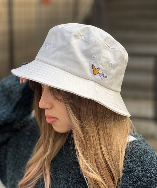 (What it isNt)ART BY MARKGONZALES(ワットイットイズント)の「What it isNt-MG【62150】/(ワットイットイズント) アートバイ マークゴンザレス-バケットハット(ハット・メンズ・ブラック/グリーン/ホワイト・FREE)」の7枚目の写真