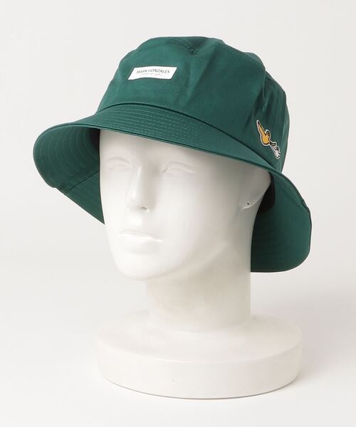 (What it isNt)ART BY MARKGONZALES(ワットイットイズント)の「What it isNt-MG【62150】/(ワットイットイズント) アートバイ マークゴンザレス-バケットハット(ハット・メンズ・ブラック/グリーン/ホワイト・FREE)」の15枚目の写真