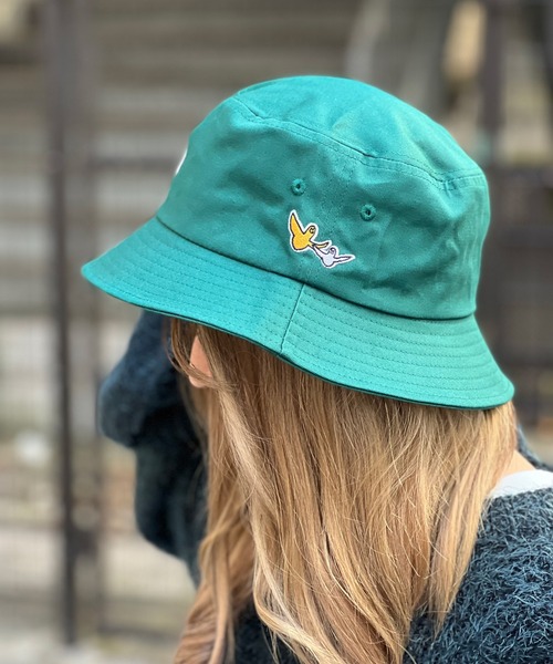 (What it isNt)ART BY MARKGONZALES(ワットイットイズント)の「What it isNt-MG【62150】/(ワットイットイズント) アートバイ マークゴンザレス-バケットハット(ハット・メンズ・ブラック/グリーン/ホワイト・FREE)」の12枚目の写真