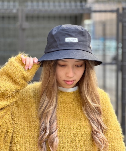 (What it isNt)ART BY MARKGONZALES(ワットイットイズント)の「What it isNt-MG【62150】/(ワットイットイズント) アートバイ マークゴンザレス-バケットハット(ハット・メンズ・ブラック/グリーン/ホワイト・FREE)」の8枚目の写真