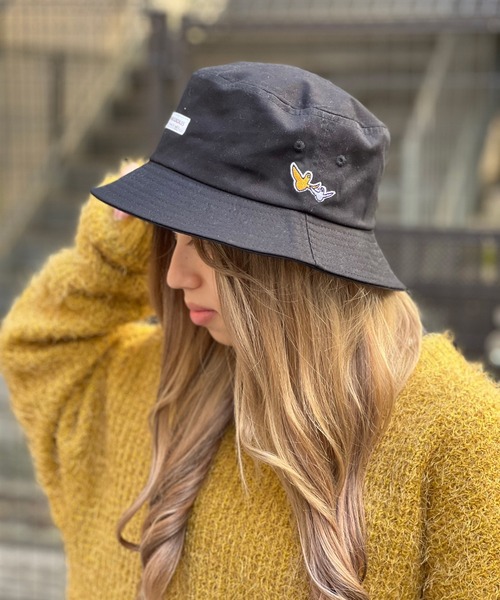 (What it isNt)ART BY MARKGONZALES(ワットイットイズント)の「What it isNt-MG【62150】/(ワットイットイズント) アートバイ マークゴンザレス-バケットハット(ハット・メンズ・ブラック/グリーン/ホワイト・FREE)」の9枚目の写真