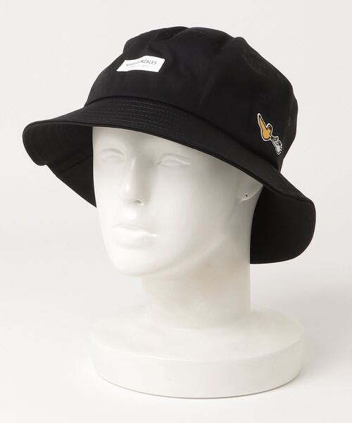 (What it isNt)ART BY MARKGONZALES(ワットイットイズント)の「What it isNt-MG【62150】/(ワットイットイズント) アートバイ マークゴンザレス-バケットハット(ハット・メンズ・ブラック/グリーン/ホワイト・FREE)」の13枚目の写真