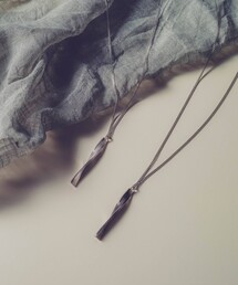 and cloud | Crow feather Long Necklace(ネックレス)