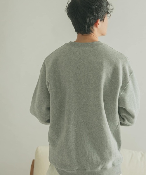 FORK&SPOON（フォークアンドスプーン）の「『ユニセックス』FORK&SPOON　F&Sロゴスウェット（スウェット・メンズ・グレー/ネイビー・4/5）」の10枚目の写真