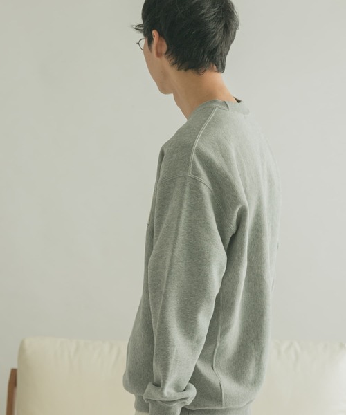 FORK&SPOON（フォークアンドスプーン）の「『ユニセックス』FORK&SPOON　F&Sロゴスウェット（スウェット・メンズ・グレー/ネイビー・4/5）」の11枚目の写真