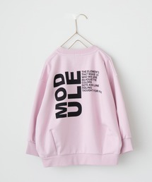 LOWRYS FARM | ウラケバックプリントＢＩＧプルオーバー　164085(スウェット)