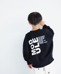 LOWRYS FARM（ローリーズファーム）の「ウラケバックプリントＢＩＧプルオーバー　164085（スウェット）」