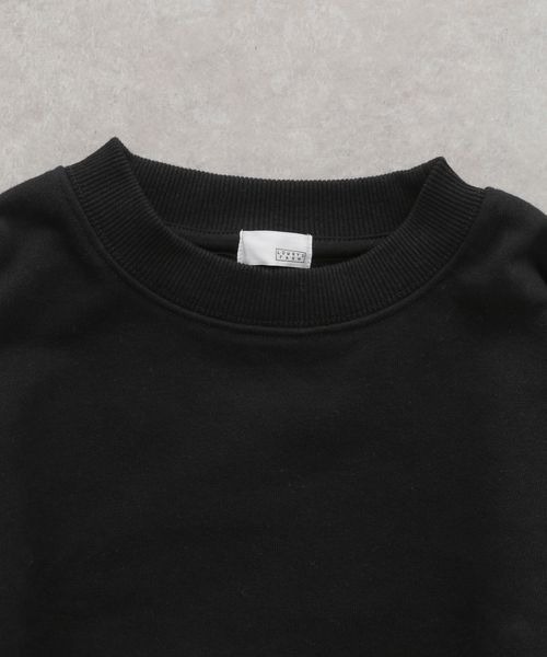 LOWRYS FARM（ローリーズファーム）の「ウラケバックプリントＢＩＧプルオーバー　164085（スウェット・キッズ・アイボリー/ブラック/グレー/ピンク・110/120/130/140/150）」の7枚目の写真