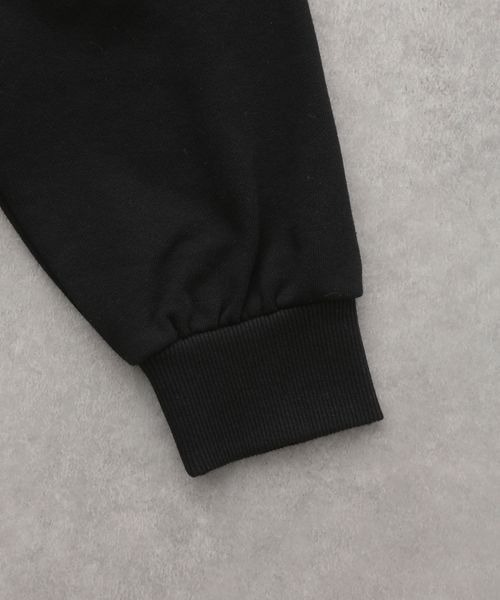 LOWRYS FARM（ローリーズファーム）の「ウラケバックプリントＢＩＧプルオーバー　164085（スウェット・キッズ・アイボリー/ブラック/グレー/ピンク・110/120/130/140/150）」の8枚目の写真