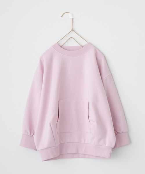 LOWRYS FARM（ローリーズファーム）の「ウラケバックプリントＢＩＧプルオーバー　164085（スウェット・キッズ・アイボリー/ブラック/グレー/ピンク・110/120/130/140/150）」の21枚目の写真