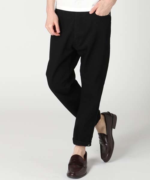 JOURNAL STANDARD（ジャーナルスタンダード）の「12oz セルヴィッチ5ポケットホワイトデニムパンツ #（デニムパンツ・メンズ・ホワイト/ブラック・SMALL/LARGE/MEDIUM）」の2枚目の写真