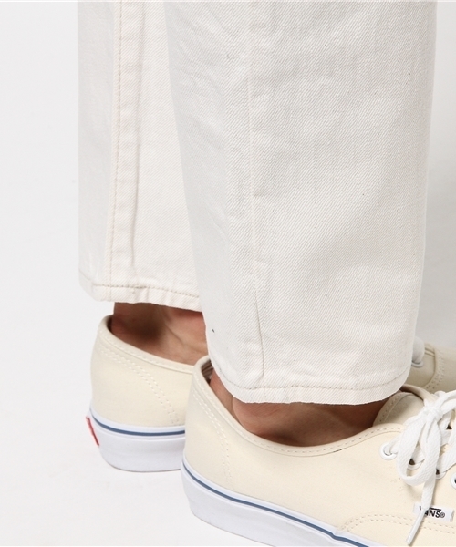 JOURNAL STANDARD（ジャーナルスタンダード）の「12oz セルヴィッチ5ポケットホワイトデニムパンツ #（デニムパンツ・メンズ・ホワイト/ブラック・SMALL/LARGE/MEDIUM）」の9枚目の写真