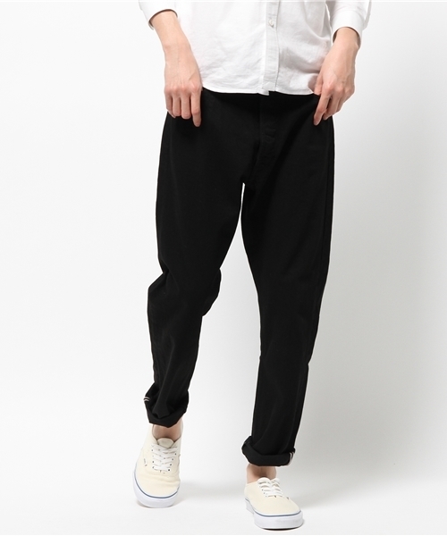 JOURNAL STANDARD（ジャーナルスタンダード）の「12oz セルヴィッチ5ポケットホワイトデニムパンツ #（デニムパンツ・メンズ・ホワイト/ブラック・SMALL/LARGE/MEDIUM）」の14枚目の写真