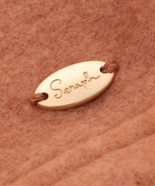 Seraph(セラフ)の「フリルカラー起毛トップス(Tシャツ/カットソー・キッズ・キナリ/ブラウン/オレンジ・140/95/120/100/110/130/80/90)」の10枚目の写真