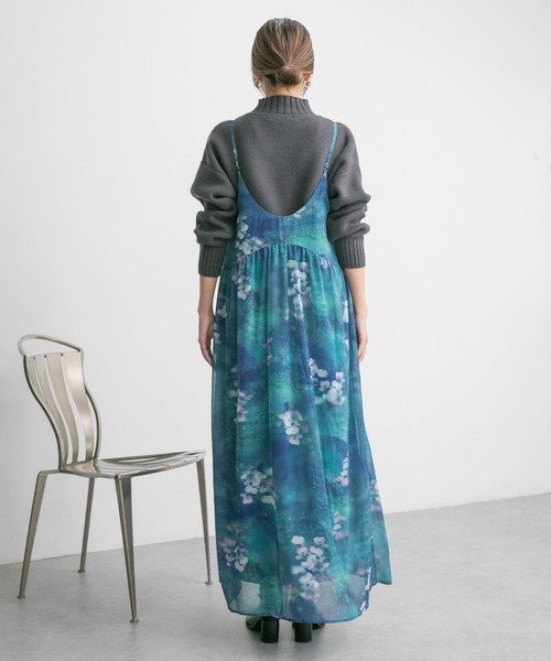 KBF（ケイビーエフ）の「プリントキャミワンピース（ワンピース・レディース・グリーン系その他/ベージュ系その他・ONE）」の19枚目の写真