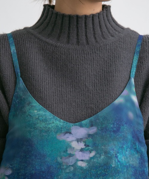 KBF（ケイビーエフ）の「プリントキャミワンピース（ワンピース・レディース・グリーン系その他/ベージュ系その他・ONE）」の20枚目の写真