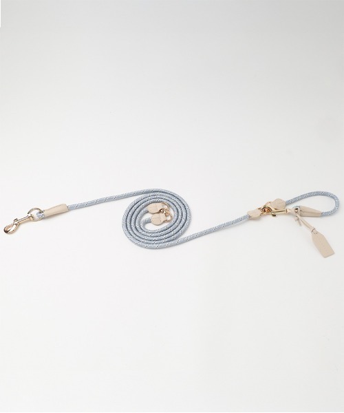 moncheri（モンシェリ）の「2wayミックスカラー反射リード（リード/ハーネス/首輪・レディース・モカ/アイボリー/ブルー/ピンク/グリーン・FREE/S/M）」の4枚目の写真