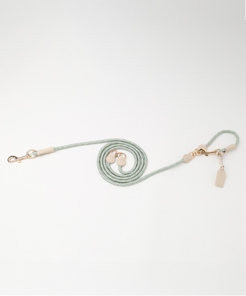 moncheri（モンシェリ）の「2wayミックスカラー反射リード（リード/ハーネス/首輪・レディース・モカ/アイボリー/ブルー/ピンク/グリーン・FREE/S/M）」の3枚目の写真