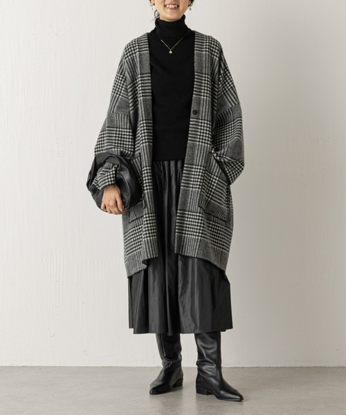 BEARDSLEY(ビアズリー)の「タフタギャザースカート:裏地つき(スカート・レディース・グレー/ブラウン・FREE)」の14枚目の写真