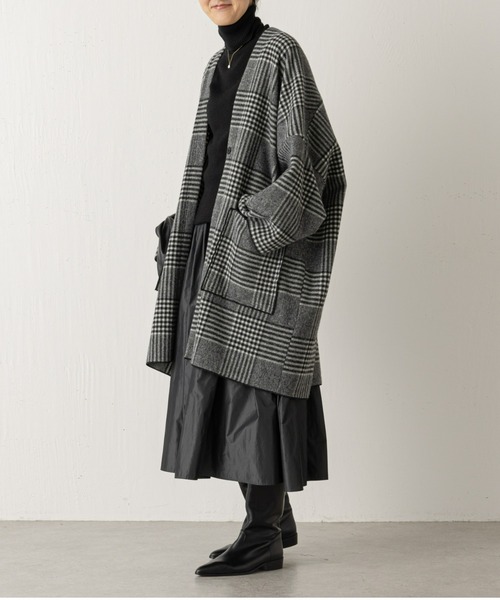 BEARDSLEY(ビアズリー)の「タフタギャザースカート:裏地つき(スカート・レディース・グレー/ブラウン・FREE)」の16枚目の写真