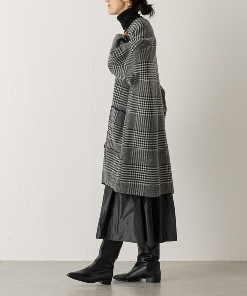 BEARDSLEY(ビアズリー)の「タフタギャザースカート:裏地つき(スカート・レディース・グレー/ブラウン・FREE)」の8枚目の写真