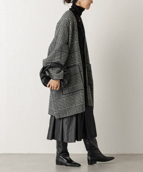 BEARDSLEY(ビアズリー)の「タフタギャザースカート:裏地つき(スカート・レディース・グレー/ブラウン・FREE)」の19枚目の写真