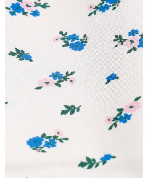 Little sunny bite(リトルサニーバイト)の「Flower print nylon pull over(ナイロンジャケット・レディース・ブラック/ホワイト/ピンク・SMALL/MEDIUM)」の15枚目の写真