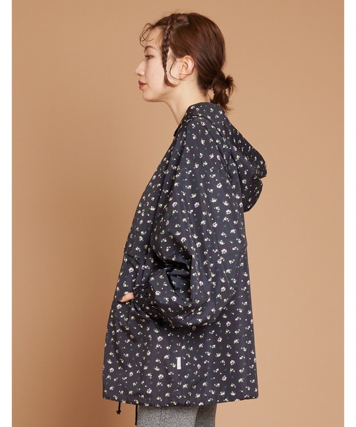 セール】Flower print nylon pull over（ナイロンジャケット
