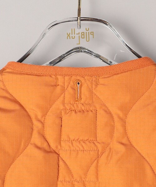 TAION(タイオン)の「TAION/タイオン MILITARY WZIP JACKET/ミリタリーダブルジップ キルティングダウンジャケット(TAION-101ZML-1)(ダウンジャケット/コート・レディース・オリーブ/ブラック/オレンジ/グリーン・MEDIUM/LARGE/X-LARGE)」の7枚目の写真