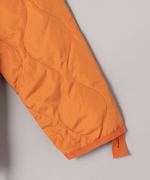 TAION(タイオン)の「TAION/タイオン MILITARY WZIP JACKET/ミリタリーダブルジップ キルティングダウンジャケット(TAION-101ZML-1)(ダウンジャケット/コート・レディース・オリーブ/ブラック/オレンジ/グリーン・MEDIUM/LARGE/X-LARGE)」の9枚目の写真