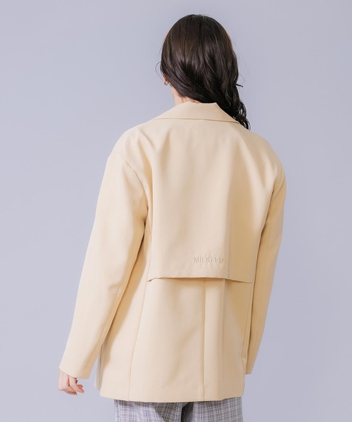 MILKFED.（ミルクフェド）の「DOUBLE BREASTED JACKET（テーラード 