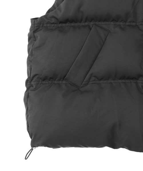 Figments（フィグメンツ）の「エコダウンベスト（ダウンベスト・レディース・カーキ/ブラック/ホワイト・FREE）」の17枚目の写真