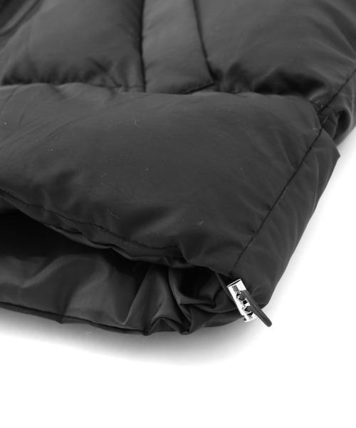 Figments（フィグメンツ）の「エコダウンベスト（ダウンベスト・レディース・カーキ/ブラック/ホワイト・FREE）」の20枚目の写真