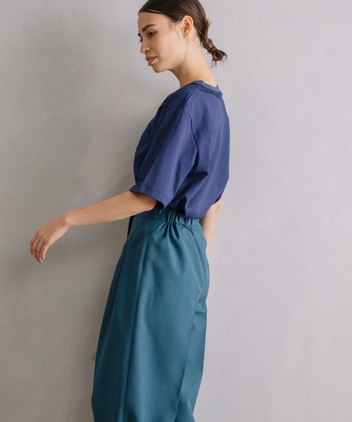MARECHAL TERRE（マルシャルテル）の「チュール切替えトップス（Tシャツ/カットソー・レディース・グレー/ブルー/ブラック/オフホワイト・MEDIUM）」の5枚目の写真