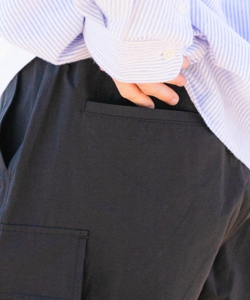 WEGO（ウィゴー）の「WEGO/【一部店限定】ユーティリティーワイドパンツ（カーゴパンツ・メンズ・ブラック・FREE）」の11枚目の写真