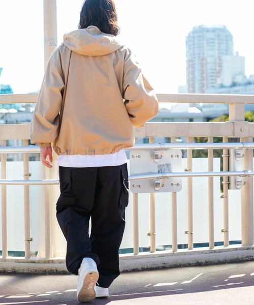 WEGO（ウィゴー）の「WEGO/【一部店限定】ユーティリティーワイドパンツ（カーゴパンツ・メンズ・ブラック・FREE）」の15枚目の写真