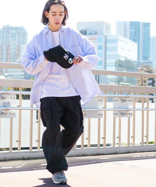 WEGO（ウィゴー）の「WEGO/【一部店限定】ユーティリティーワイドパンツ（カーゴパンツ・メンズ・ブラック・FREE）」の13枚目の写真