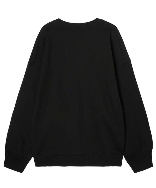 MILKFED.(ミルクフェド)の「COOPER LOGO SWEAT TOP(スウェット・レディース・ライトグリーン/オフホワイト/ブラック・ONE SIZE)」の5枚目の写真