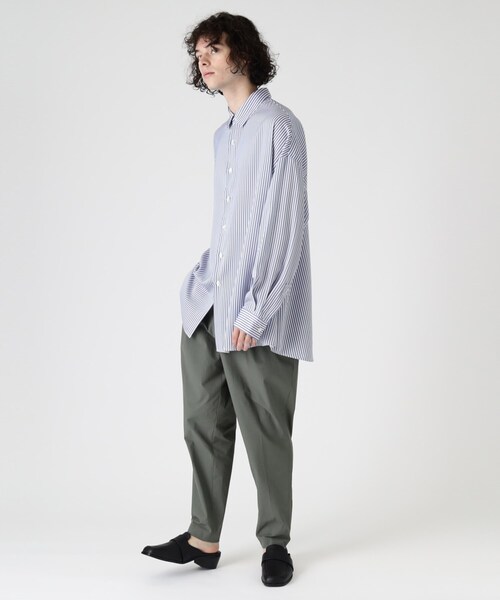 tk.TAKEO KIKUCHI（ティーケータケオキクチ）の「◆なめらかストライプシャツ（シャツ/ブラウス・メンズ・ブルー系7/ネイビー系2/ブルー系2・01/02/03）」の20枚目の写真