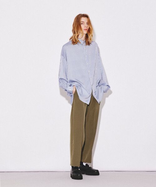 tk.TAKEO KIKUCHI（ティーケータケオキクチ）の「◆なめらかストライプシャツ（シャツ/ブラウス・メンズ・ブルー系7/ネイビー系2/ブルー系2・01/02/03）」の22枚目の写真