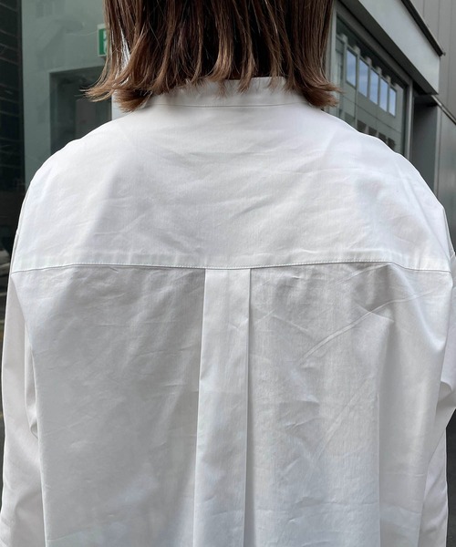 CAPRICIEUX LE'MAGE（カプリシューレマージュ）の「カフスフレアシャツ（シャツ/ブラウス・レディース・ブルー/ホワイト・FREE）」の22枚目の写真