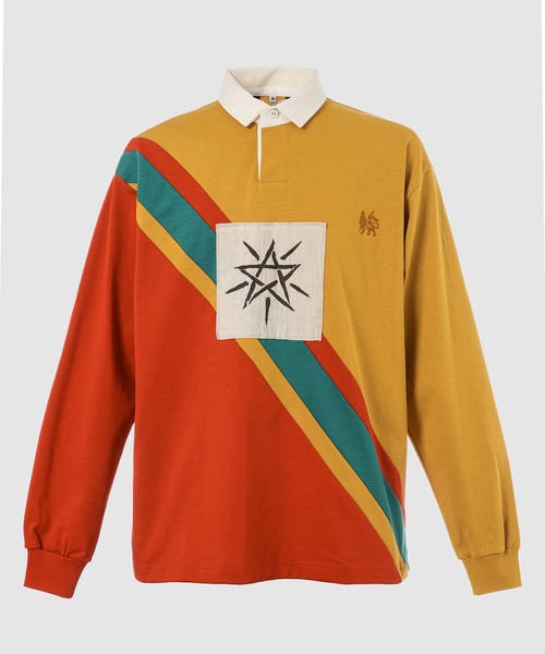 SASQUATCHfabrix.(サスクワァッチファブリックス)の「TASUKI RUGGER SHIRT(シャツ/ブラウス・メンズ・ホワイト/その他・M/L/XL)」の2枚目の写真