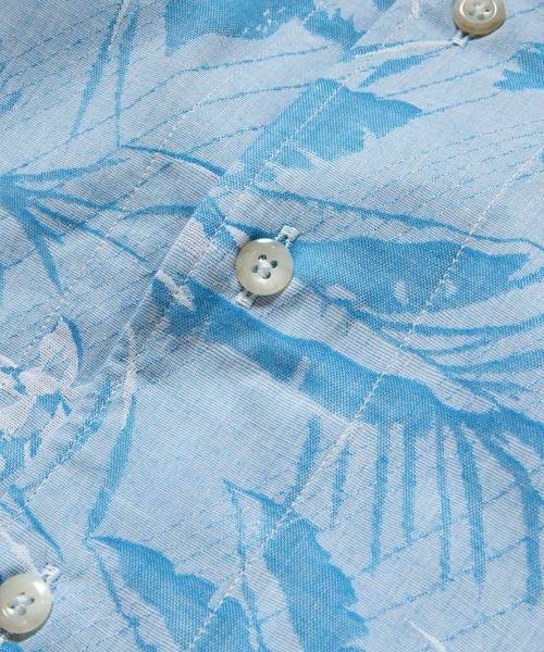 MEN'S BIGI（メンズビギ）の「フラワーJQシャンブレーシャツ（シャツ/ブラウス・メンズ・ピンク/グレー/ブルー・01/02/03/04）」の19枚目の写真