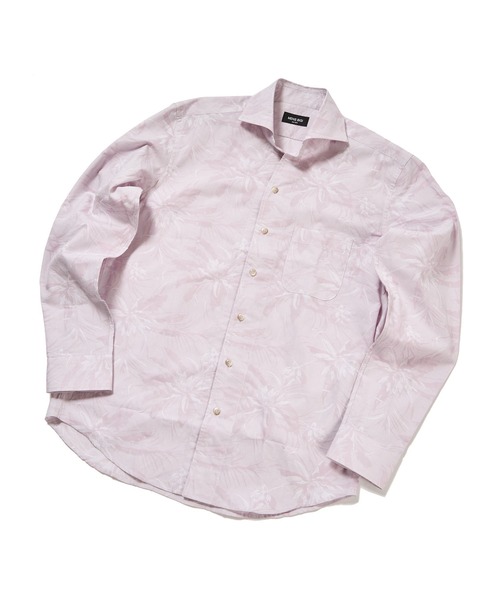 MEN'S BIGI（メンズビギ）の「フラワーJQシャンブレーシャツ（シャツ/ブラウス・メンズ・ピンク/グレー/ブルー・01/02/03/04）」の21枚目の写真