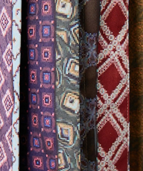 ear PAPILLONNER（イアパピヨネ）の「【tomoki yurita×ear】ネクタイ柄プリーツスカート（スカート・レディース・その他・FREE）」の4枚目の写真