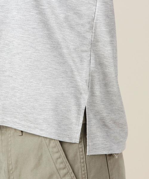 BEAUTY&YOUTH UNITED ARROWS（ビューティーアンドユースユナイテッドアローズ）の「BYBC ルーズポケットVネック Tシャツ◆（Tシャツ/カットソー・レディース・ホワイト/ブラック/ライトグレー/イエロー・フリー）」の7枚目の写真