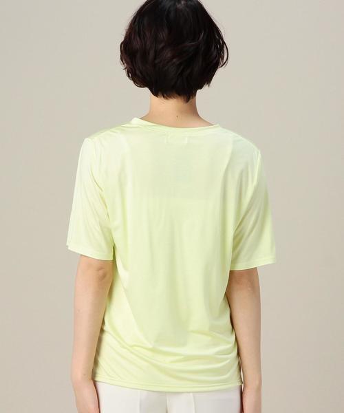 BEAUTY&YOUTH UNITED ARROWS（ビューティーアンドユースユナイテッドアローズ）の「BYBC ルーズポケットVネック Tシャツ◆（Tシャツ/カットソー・レディース・ホワイト/ブラック/ライトグレー/イエロー・フリー）」の20枚目の写真