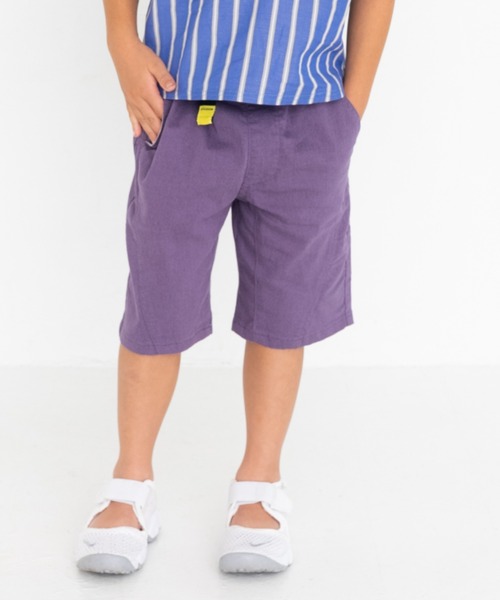 maarook（マルーク）の「速乾ツイルストレッチ・デニムショートパンツ（デニムパンツ・キッズ・ブルー/ネイビー/ブラック/パープル・100cm/120cm/130cm/90cm/110cm）」の4枚目の写真